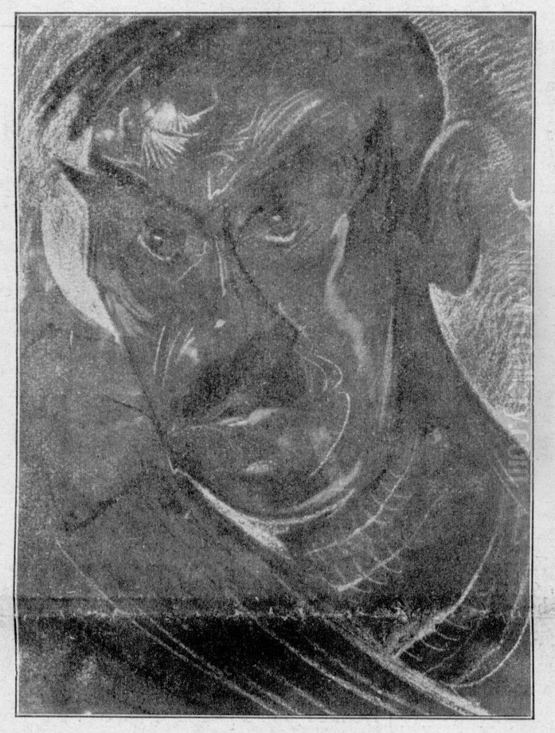 Portrait of Tadeusz Boy-Zelenski Oil Painting by Stanislaw Ignacy Witkiewicz (Witkacy)