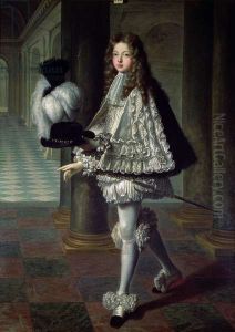 Portrait du comte de Toulouse en costume de Novice de l'ordre du Saint-Esprit