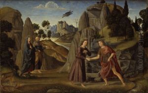 Begegnung des Christusknaben mit dem Johannesknabe