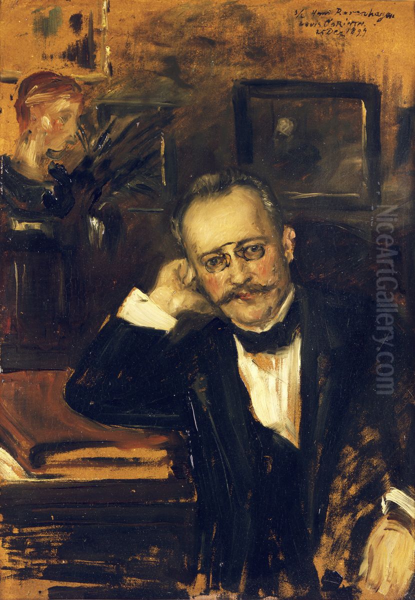 Hans Rosenhagen Oil Painting by Lovis (Franz Heinrich Louis) Corinth