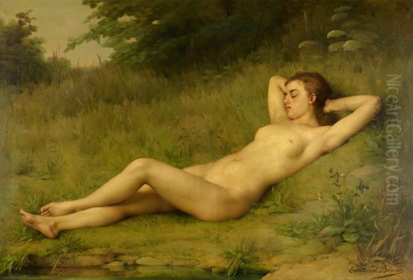 Sommerabend Oil Painting by Emmanuel Benner