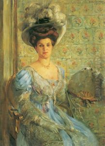 Portrat Grafin Finkh (Eleonore von Wilke) Portrat Grafin Finkh (Eleonore von Wilke)