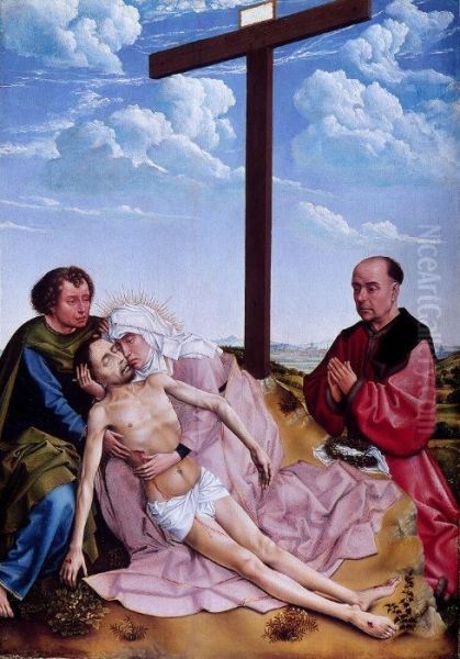 Die Beweinung Christi Oil Painting by Rogier van der Weyden