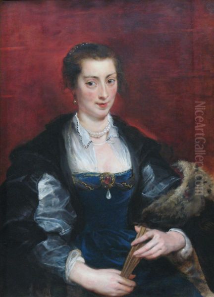 Bildnis einer Frau Oil Painting by Peter Paul Rubens