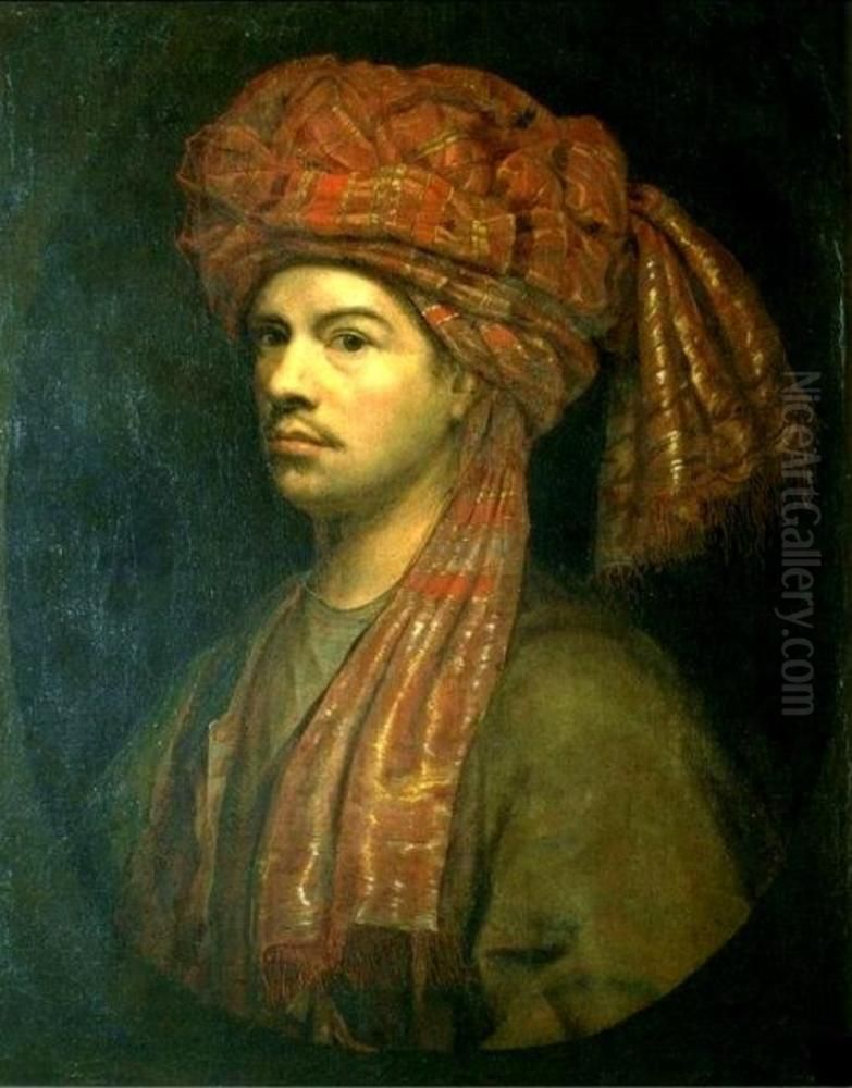 Self portrait Oil Painting by Wallerant Vaillant