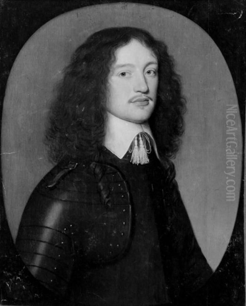 Portrait of an unknown man Oil Painting by Willem van Honthorst