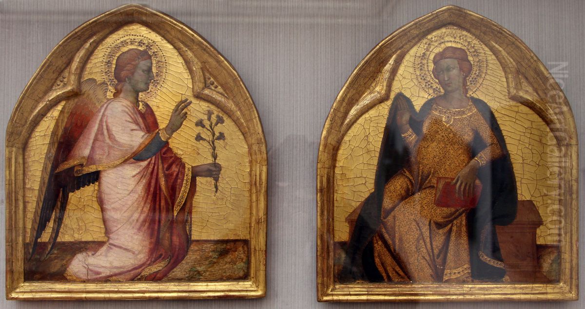 Die Engel der Verkundigung Oil Painting by Antonio Veneziano