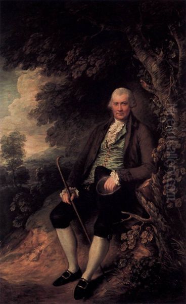 John Wilkinson Oil Painting by Thomas Gainsborough