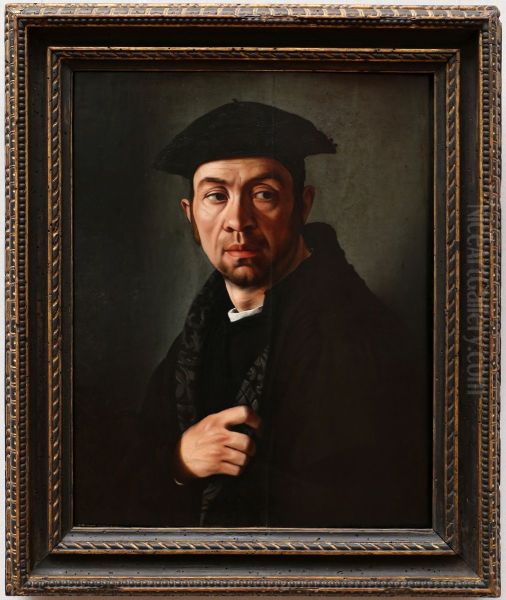Portrait of a Man Oil Painting by Jacopino del Conte