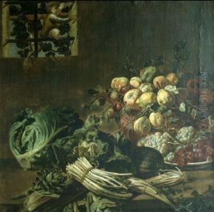 Stilleben mit Fruchten und Gemuse