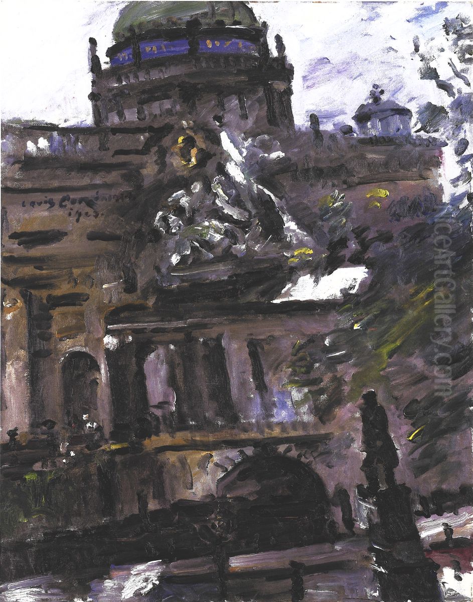 Die Schlossfreiheit in Berlin Oil Painting by Lovis (Franz Heinrich Louis) Corinth