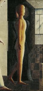 Nude, Woman, and Approaching Figure