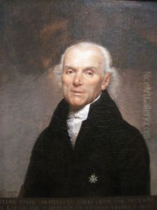 Portrait de l'architecte Pierre Adrien Paris
