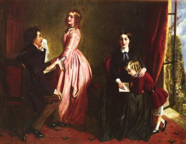 Die Gouvernante Oil Painting by Rebecca Solomon