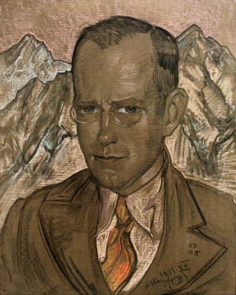 Portret Tadeusza Zwolinskiego Oil Painting by Stanislaw Ignacy Witkiewicz