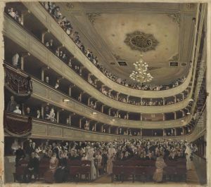 Auditorium of the old Burgtheater