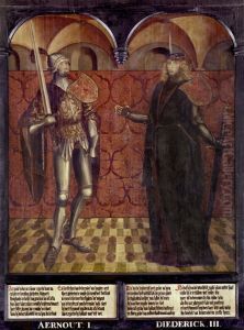 counts Arnulf and Dirk III of Holland