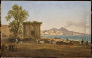 Le golfe de Naples, vu du Pausilippe