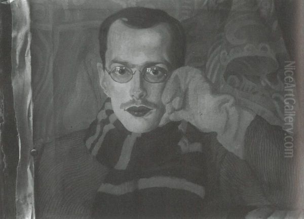 Xerxes Jakszma Oil Painting by Stanislaw Ignacy Witkiewicz