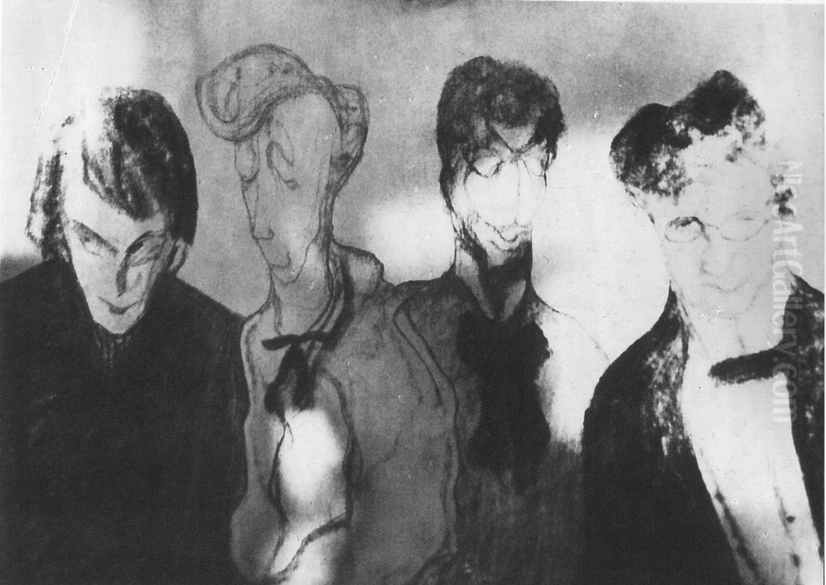 Lunatyk na rozdrozu Oil Painting by Stanislaw Ignacy Witkiewicz (Witkacy) Lunatyk na rozdrozu Oil Painting by Stanislaw Ignacy Witkiewicz (Witkacy)