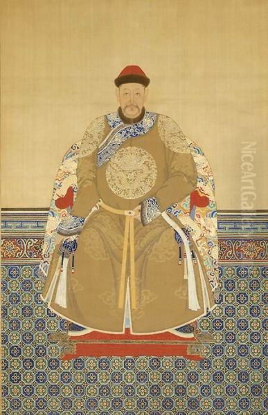 Portrait of Daisan (1583 - 1648) Oil Painting by unknown