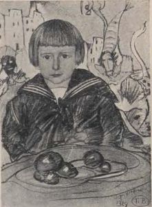 Portret chlopca