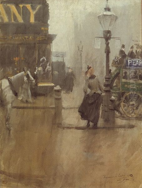 Impressions de Londres Oil Painting by Anders Zorn