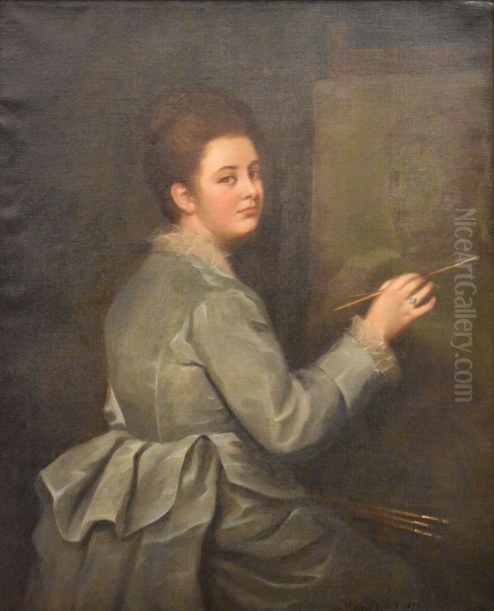 Self-portrait Oil Painting by Marie Petiet