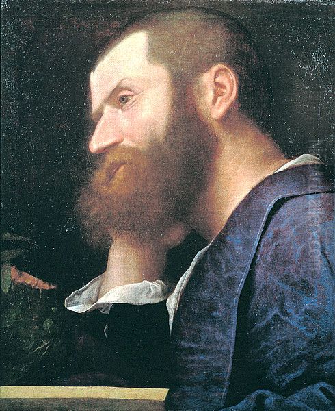 Portrait of Pietro Aretino Oil Painting by Titian