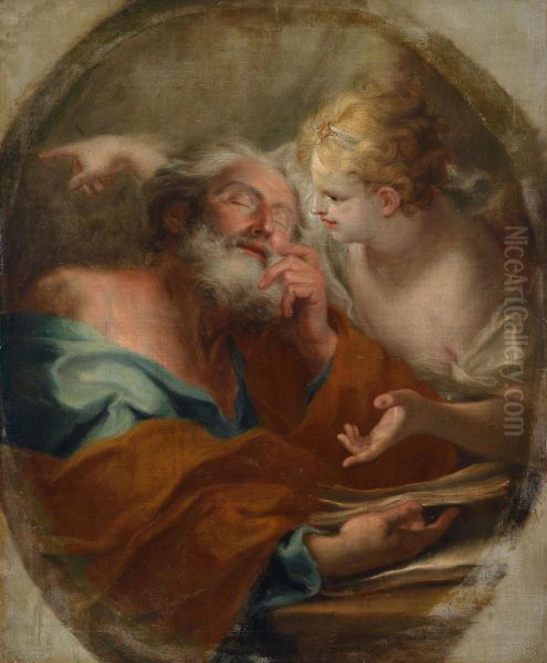 Il Sogno Di Giuseppe Oil Painting by Giuseppe Cades