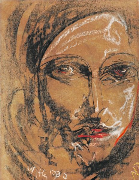 Portrait of a woman Oil Painting by Stanislaw Ignacy Witkiewicz (Witkacy)