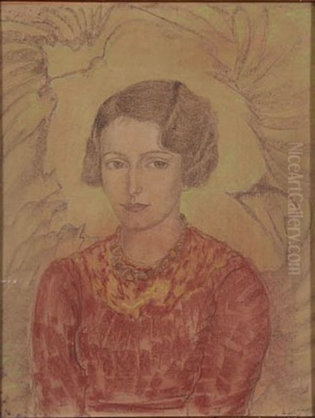 Portret kobiety Oil Painting by Stanislaw Ignacy Witkiewicz (Witkacy)