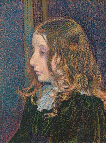 Denise Marechal Oil Painting by Theo van Rysselberghe