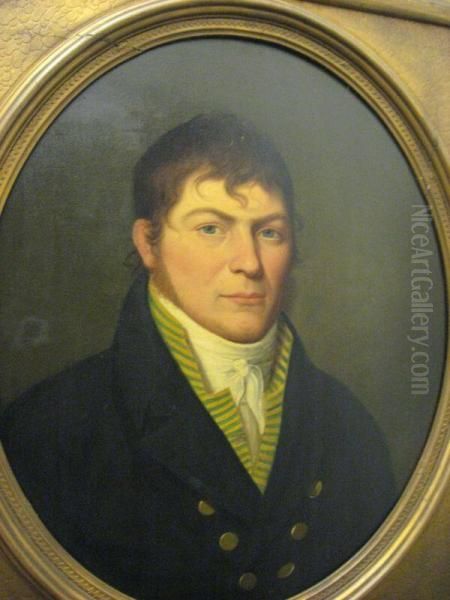 William Pinkney (?) Oil Painting by Rembrandt Peale