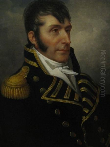 Jacob Jones, USN (1768-1850) Oil Painting by Rembrandt Peale