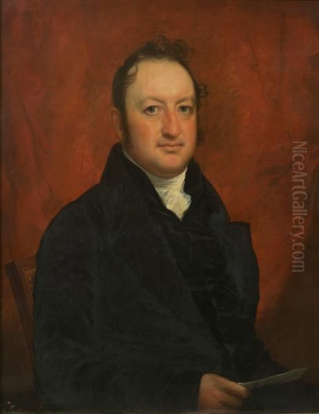 William W. Van Ness (1776-1823) Oil Painting by John Wesley Jarvis