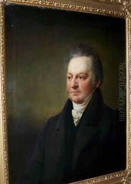 Garret Byvanck Abeel Oil Painting by Rembrandt Peale