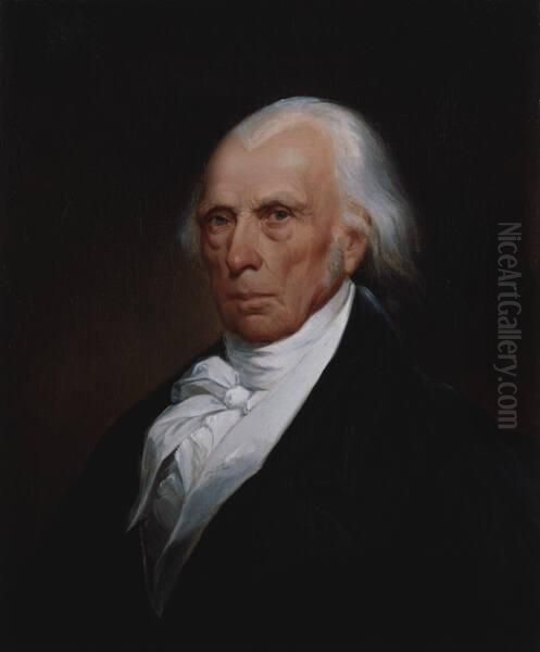 James Madison (1750/51-1836) Oil Painting by Asher Brown Durand