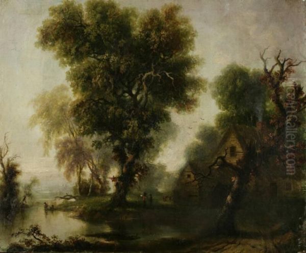 Landscape Oil Painting by Daniel Huntington