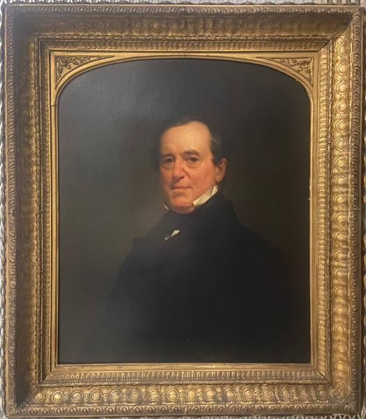 Daniel Stanton (1789-1864) Oil Painting by Charles Loring Elliott