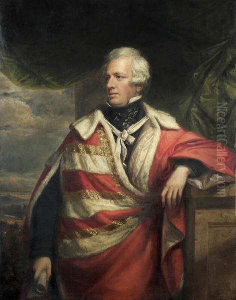 George William Frederick Howard (1802-1864) Oil Painting by Daniel Huntington