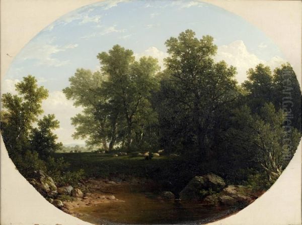 Landscape Oil Painting by John William Casilear