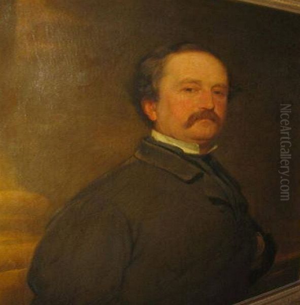 Nathaniel Platt Bailey (1809-1892) Oil Painting by Robert Walter Weir