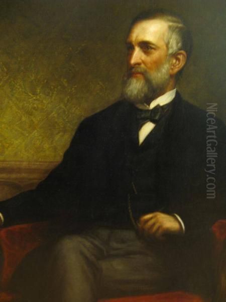 John Jay Phelps (1810-1869) Oil Painting by Daniel Huntington