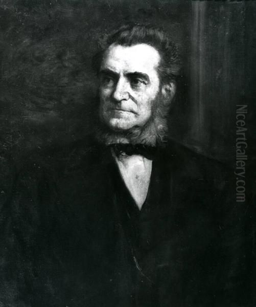 David Dows (1814-1890) Oil Painting by Eastman Johnson
