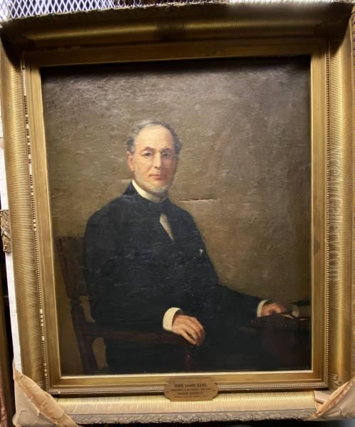 John Alsop King (1817-1900) Oil Painting by Robert C. Hinckley