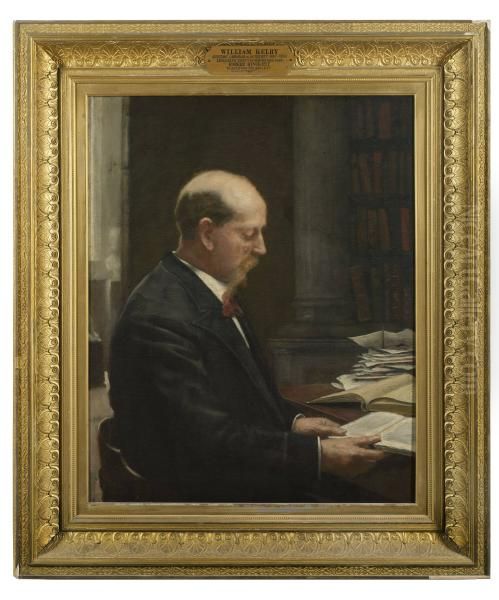 William Kelby (1841-1898) Oil Painting by Robert C. Hinckley