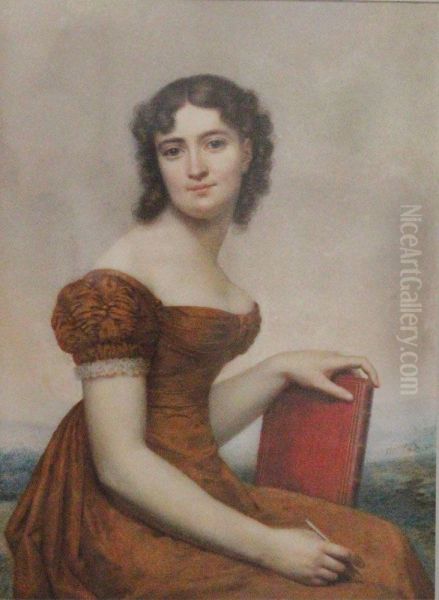 Self-portrait Oil Painting by Rosalie Drouot
