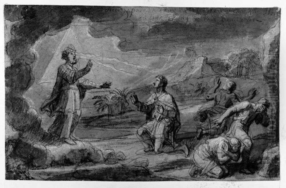 Daniels vision Oil Painting by Francois-Alexandre Verdier