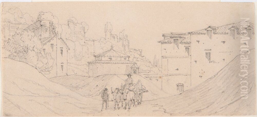 View from Rome Oil Painting by Gustaf Soderberg